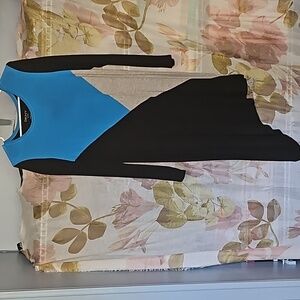 DKNY asymmetrical dress